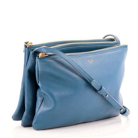 celine trio dark blue